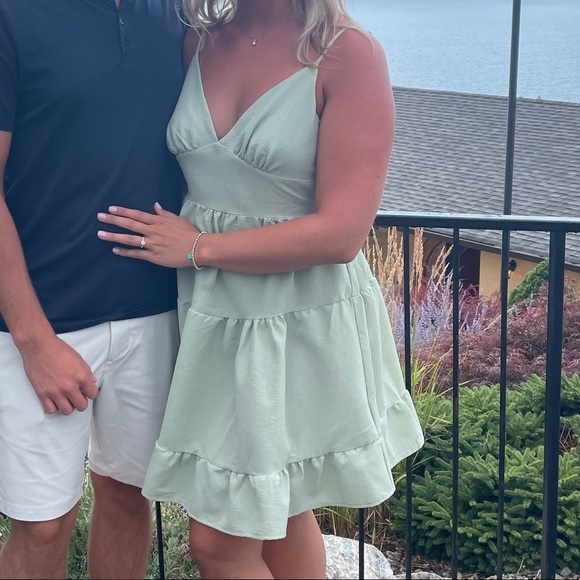 Midi Ruffle Dress - Picture 7 of 7